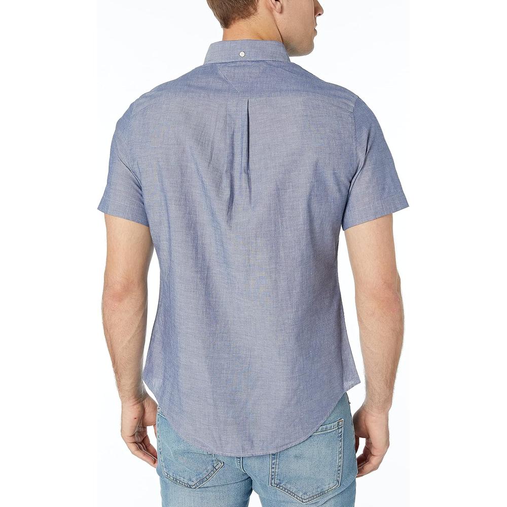 CAMISA PARA HOMBRE TOMMY HILFIGER CUSTOM FIT MANGA CORTA - 2