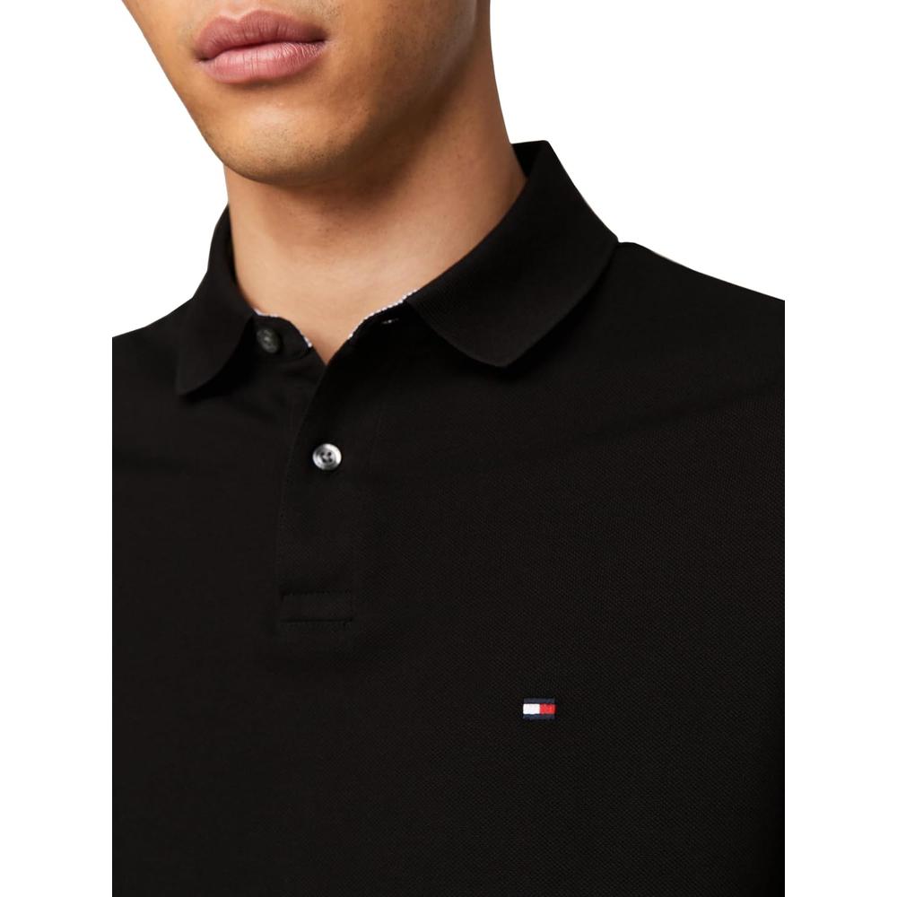 POLO PARA HOMBRE TOMMY HILFIGER REGULAR FIT MANGA LARGA VERDE ORNAMENTAL - 2