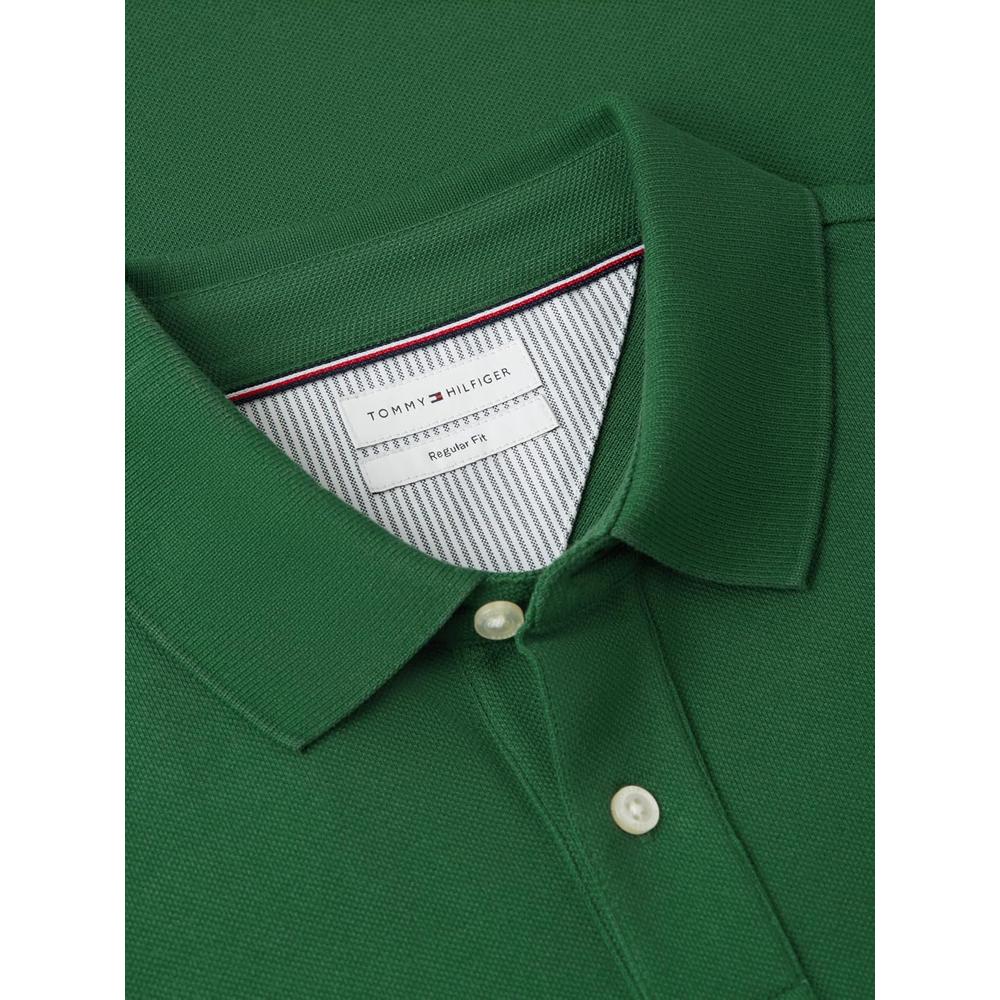 POLO PARA HOMBRE TOMMY HILFIGER 1985 SLIM FIT MANGA CORTA VERDE CALLE - 5