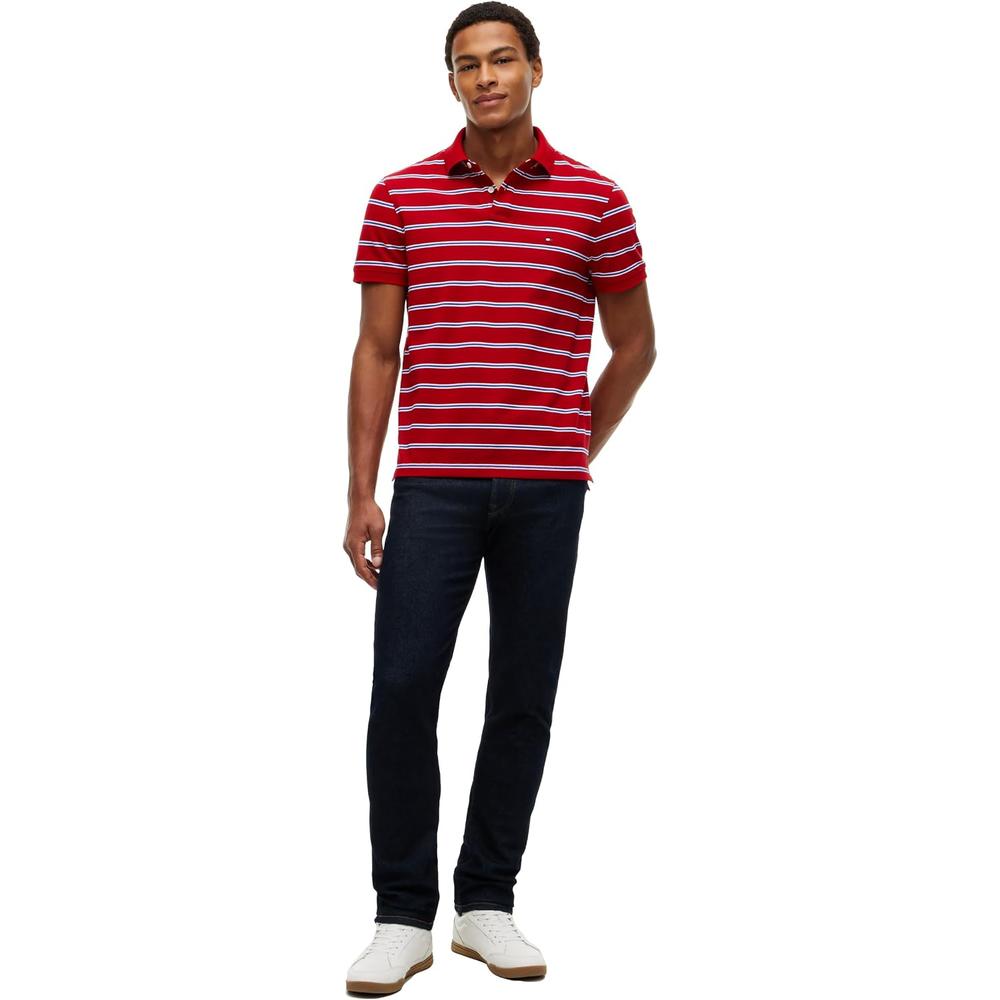 POLO PARA HOMBRE TOMMY HILFIGER 1985 REGULAR FIT MANGA CORTA MULTICOLOR - 3