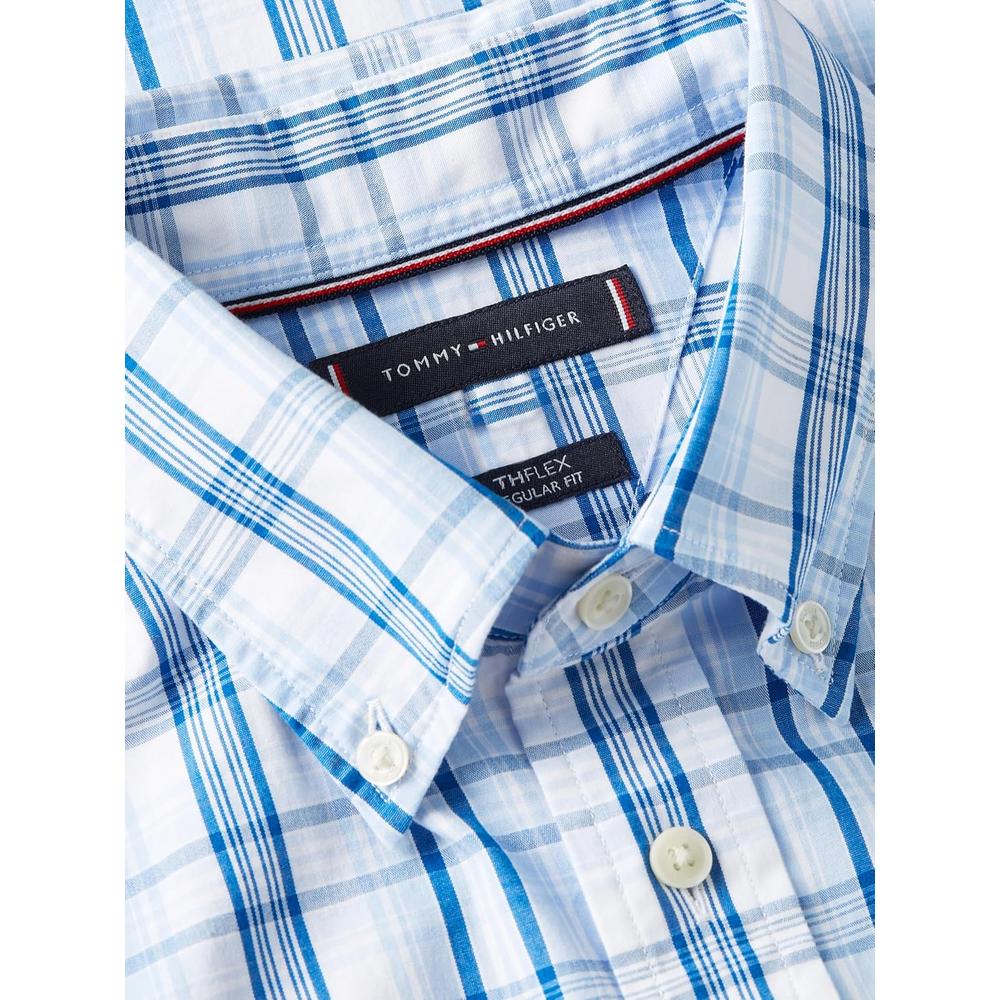 CAMISA PARA HOMBRE TOMMY HILFIGER REGULAR FIT MANGA LARGA BLANCO - 5