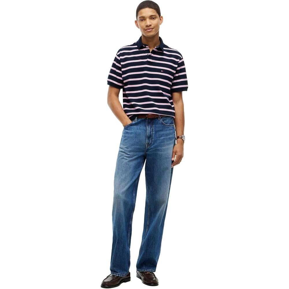 POLO PARA HOMBRE TOMMY HILFIGER CLASSIC FIT MANGA CORTA MULTICOLOR - 3