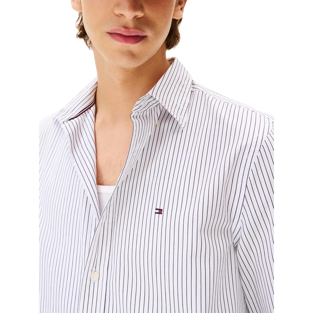 CAMISA PARA HOMBRE TOMMY HILFIGER REGULAR FIT MANGA LARGA BLANCO - 2