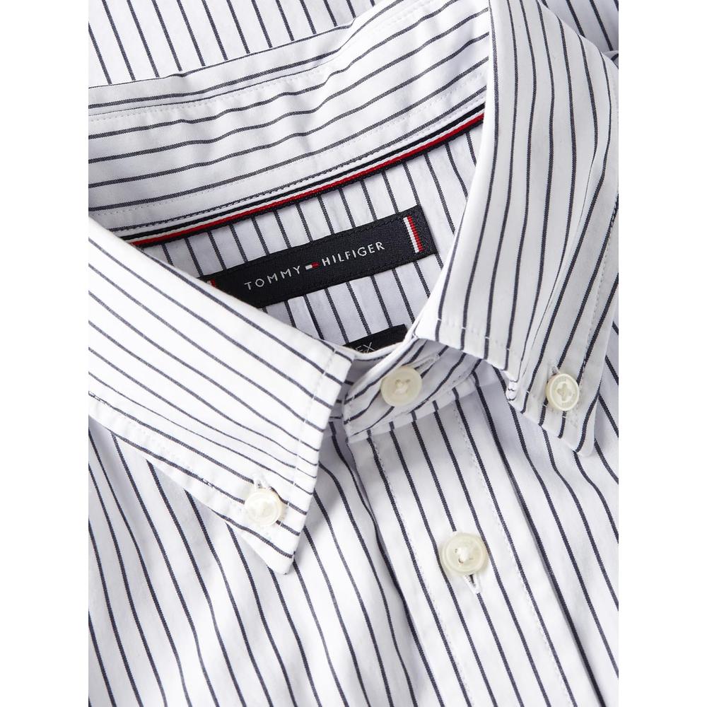 CAMISA PARA HOMBRE TOMMY HILFIGER REGULAR FIT MANGA LARGA BLANCO - 5