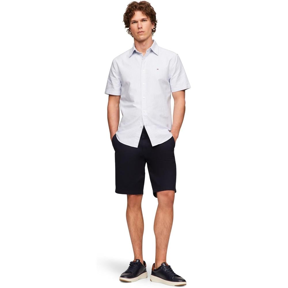 CAMISA PARA HOMBRE TOMMY HILFIGER REGULAR FIT MANGA CORTA MULTICOLOR - 3