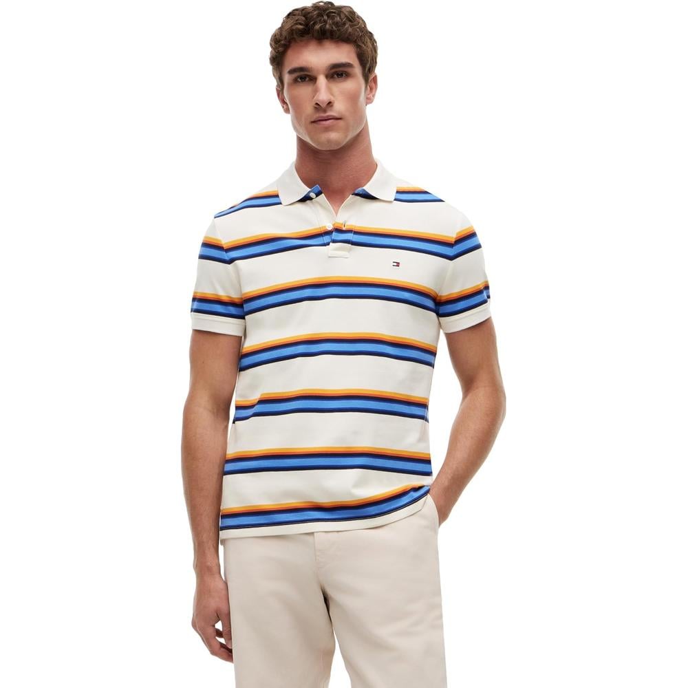POLO PARA HOMBRE TOMMY HILFIGER 1985 REGULAR FIT MANGA CORTA MULTICOLOR - 1