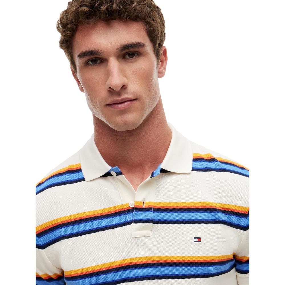 POLO PARA HOMBRE TOMMY HILFIGER 1985 REGULAR FIT MANGA CORTA MULTICOLOR - 2