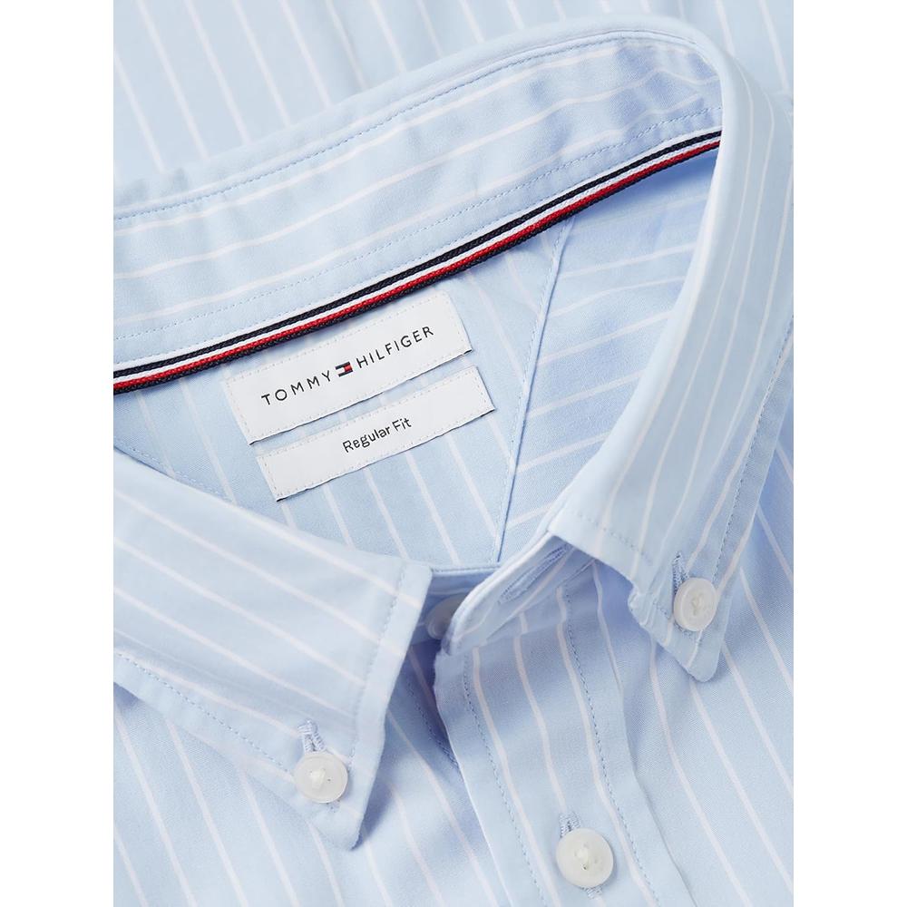 CAMISA PARA HOMBRE TOMMY HILFIGER REGULAR FIT MANGA LARGA AZUL CAMISA - 2