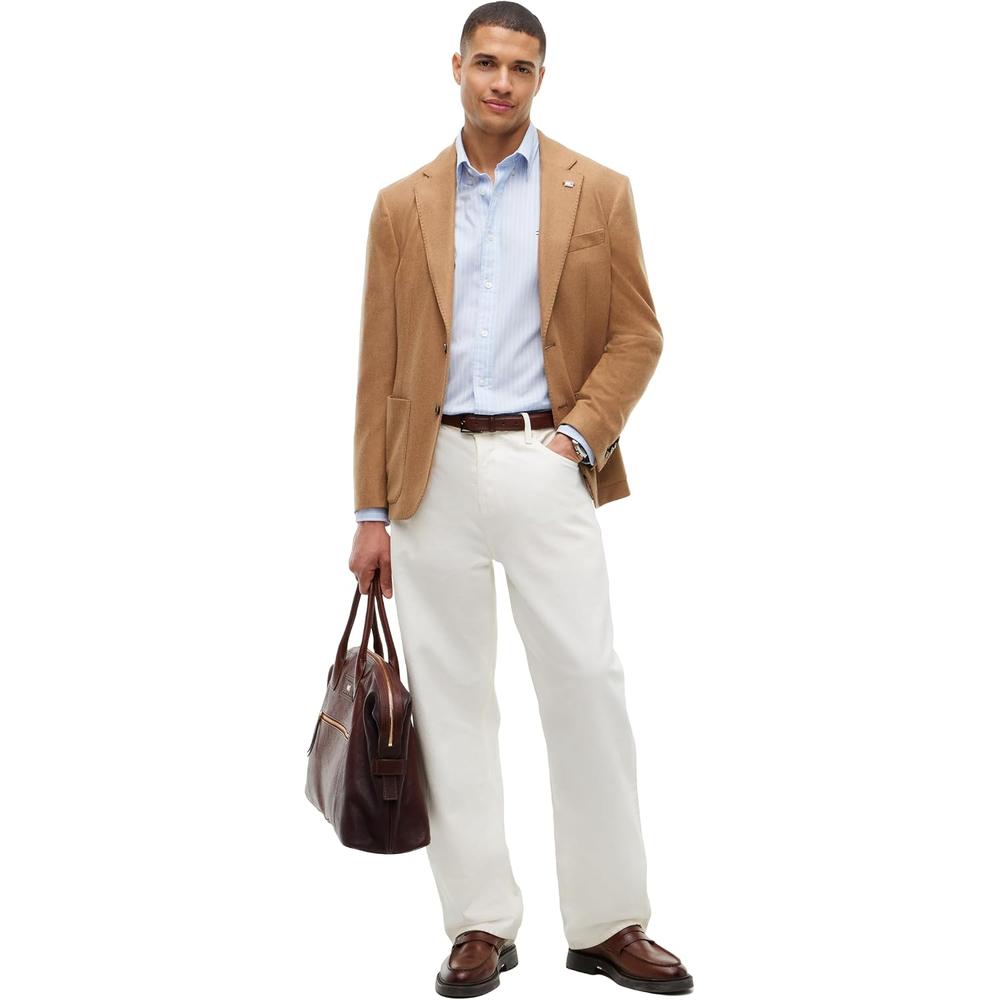 CAMISA PARA HOMBRE TOMMY HILFIGER REGULAR FIT MANGA LARGA AZUL CAMISA - 5
