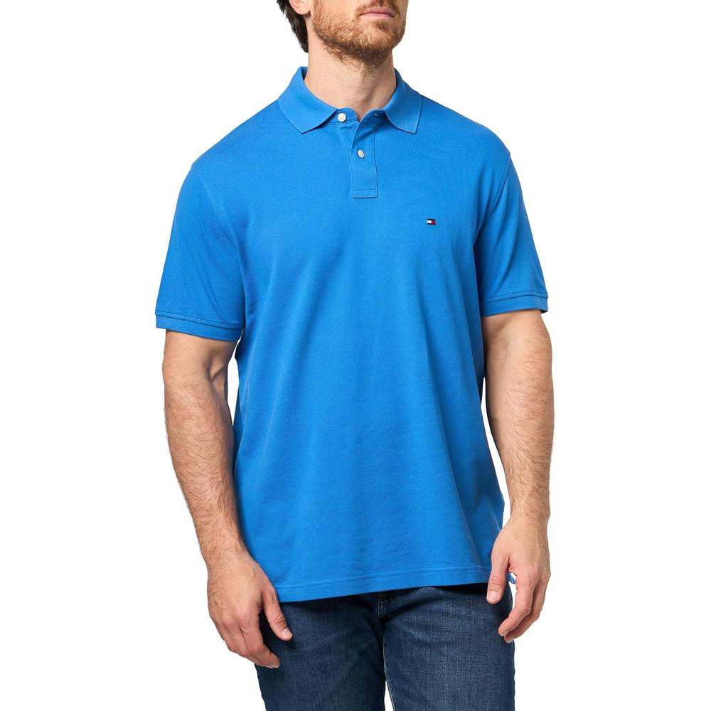 POLO PARA HOMBRE TOMMY HILFIGER CLASSIC FIT MANGA CORTA AZUL ÓRBITA - 3