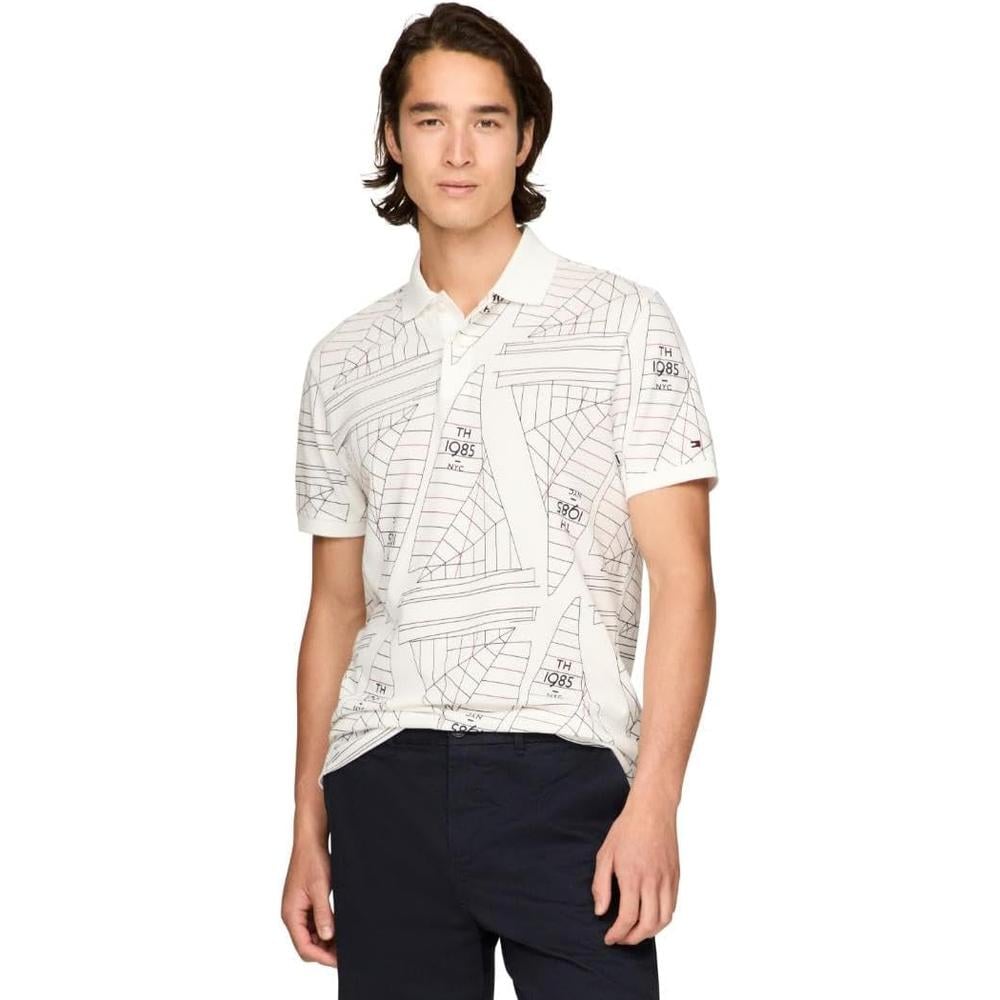 POLO PARA HOMBRE TOMMY HILFIGER REGULAR FIT MANGA CORTA - 1
