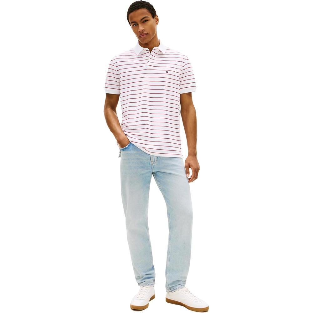 POLO PARA HOMBRE TOMMY HILFIGER CLASSIC FIT MANGA CORTA MULTICOLOR - 4