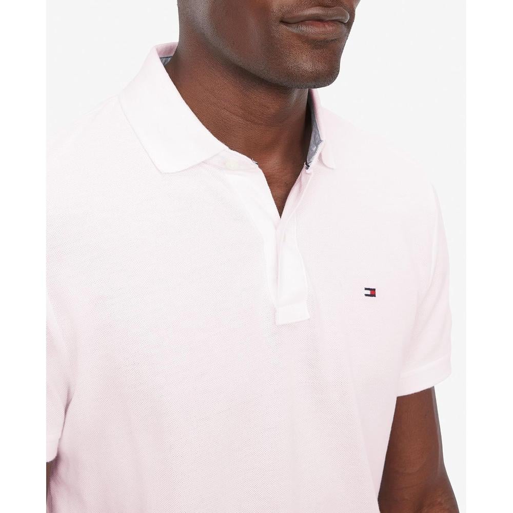 POLO PARA HOMBRE TOMMY HILFIGER MANGA CORTA ROSA CLARO - 2