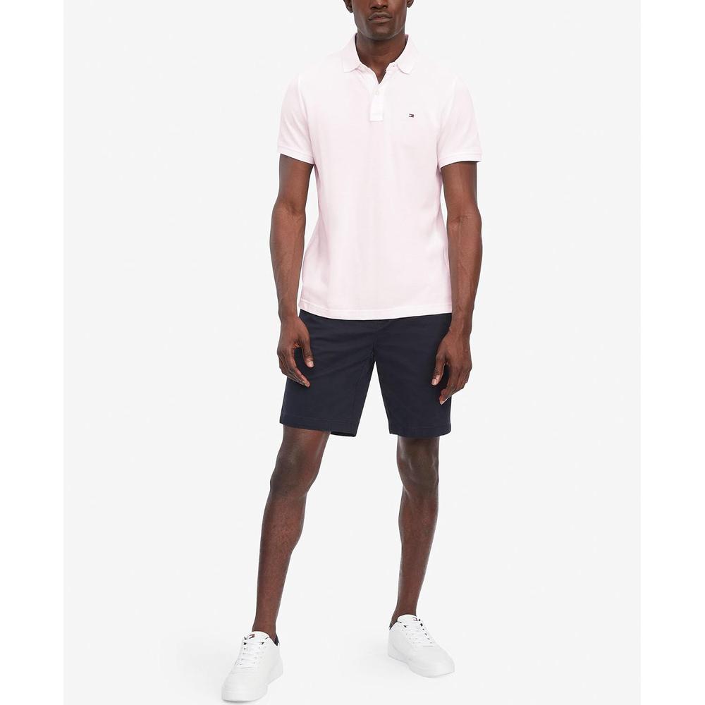 POLO PARA HOMBRE TOMMY HILFIGER MANGA CORTA ROSA CLARO - 4