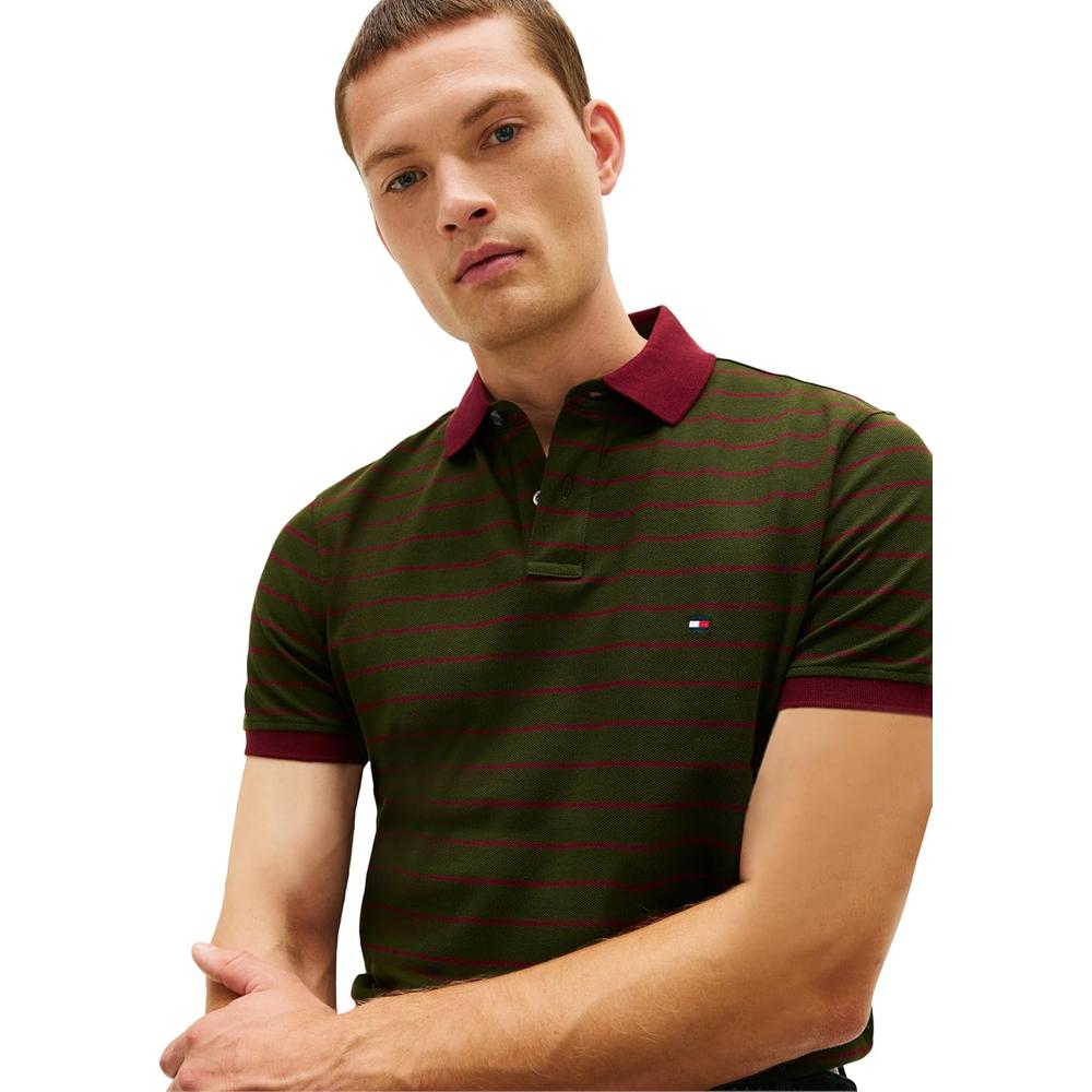POLO PARA HOMBRE TOMMY HILFIGER 1985 REGULAR FIT MANGA CORTA MULTICOLOR - 2
