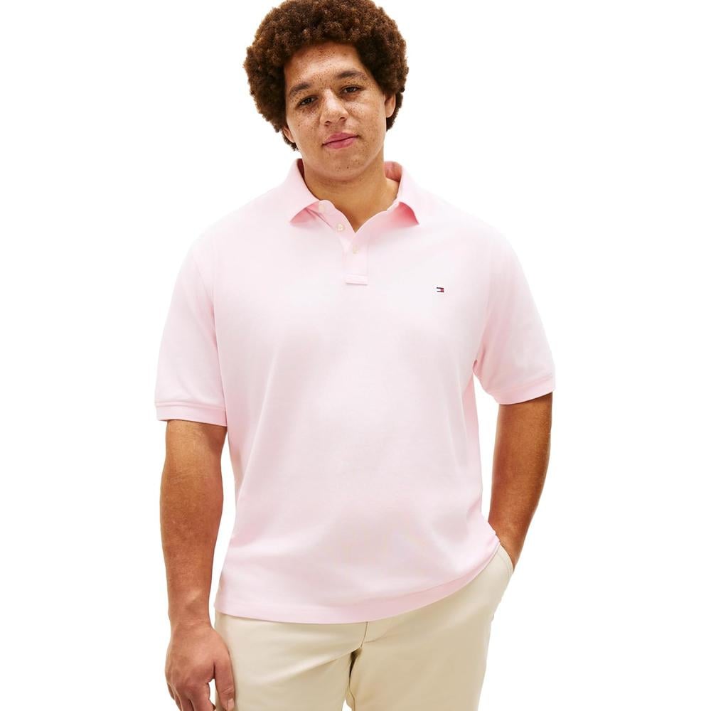 POLO PARA HOMBRE TOMMY HILFIGER 1985 REGULAR FIT MANGA CORTA ROSA LILA - 1