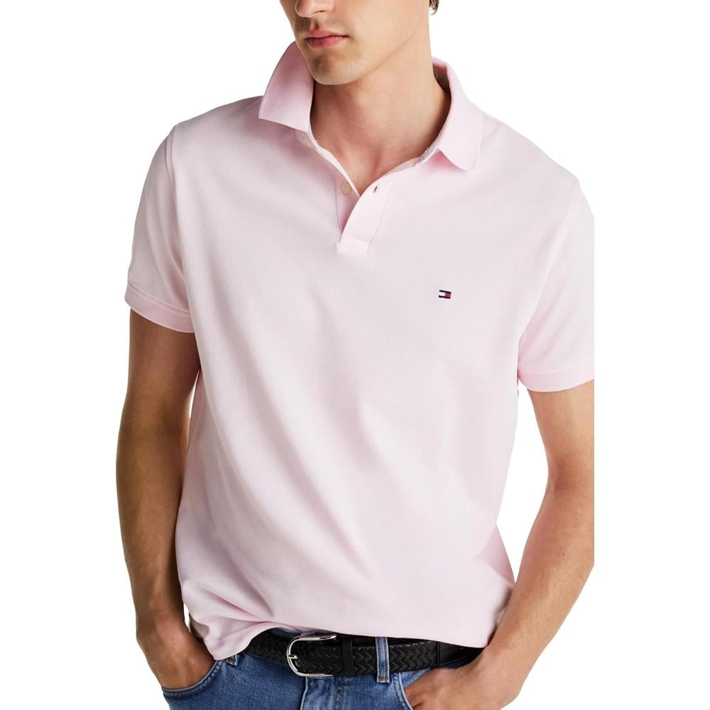 POLO PARA HOMBRE TOMMY HILFIGER CLASSIC FIT MANGA CORTA ROSA CLARO - 2