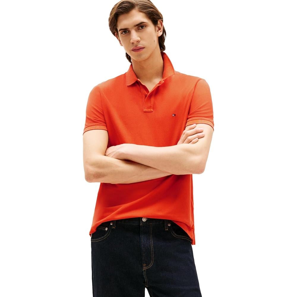 POLO PARA HOMBRE TOMMY HILFIGER REGULAR FIT MANGA CORTA - 1