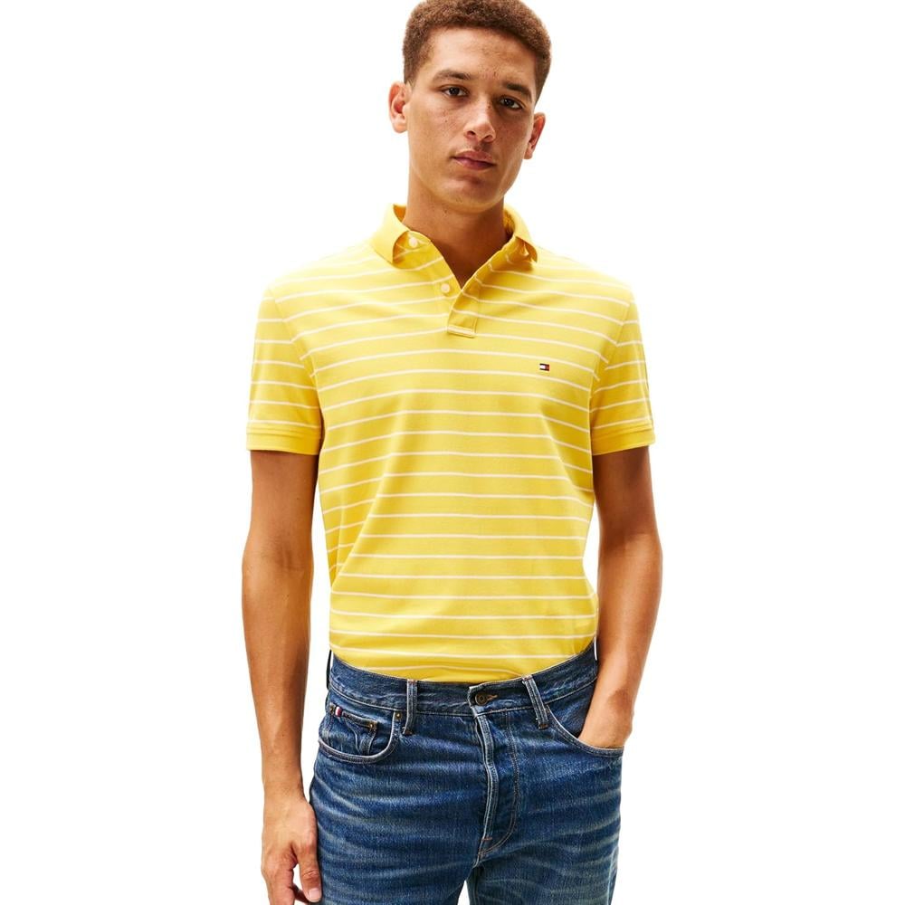 POLO PARA HOMBRE TOMMY HILFIGER 1985 REGULAR FIT MANGA CORTA MULTICOLOR - 1