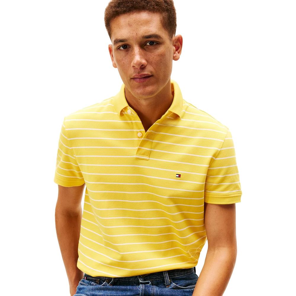 POLO PARA HOMBRE TOMMY HILFIGER 1985 REGULAR FIT MANGA CORTA MULTICOLOR - 2
