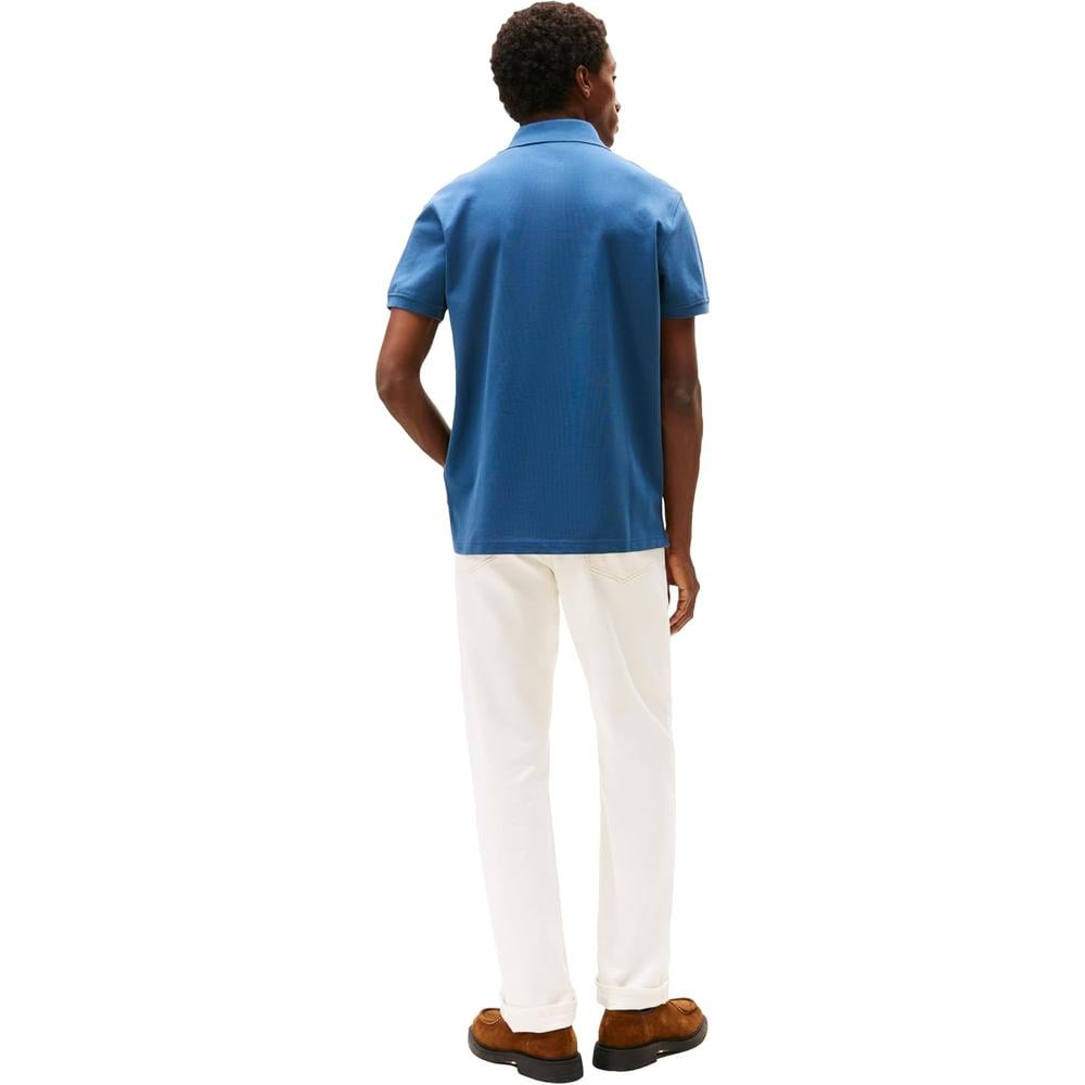 POLO PARA HOMBRE TOMMY HILFIGER CLASSIC FIT MANGA CORTA AZUL EGEO - 4