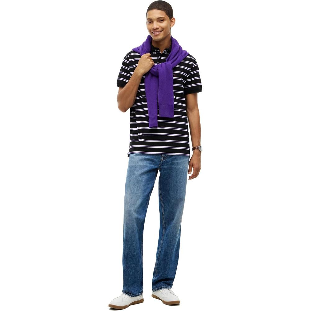 POLO PARA HOMBRE TOMMY HILFIGER CLASSIC FIT MANGA CORTA MULTICOLOR - 3