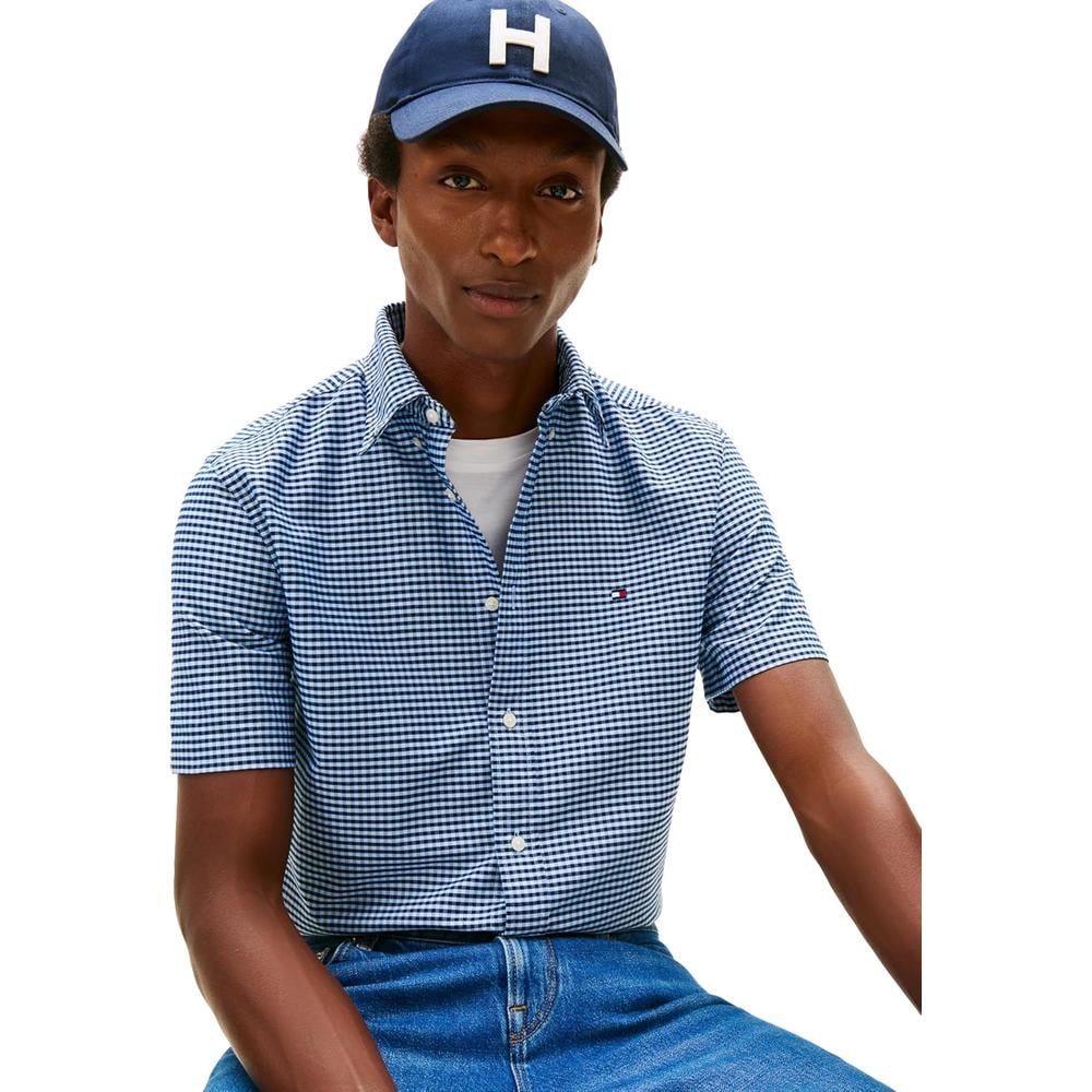 CAMISA PARA HOMBRE TOMMY HILFIGER REGULAR FIT MANGA CORTA MULTICOLOR - 2