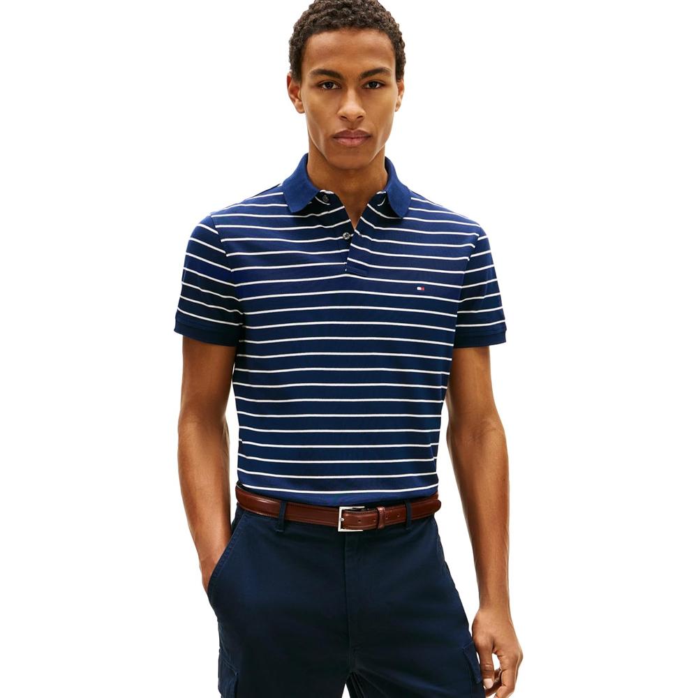 POLO PARA HOMBRE TOMMY HILFIGER 1985 REGULAR FIT MANGA CORTA MULTICOLOR - 1