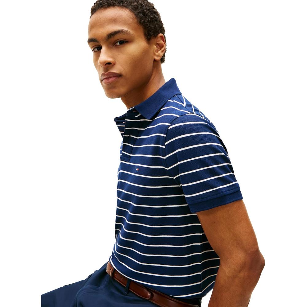 POLO PARA HOMBRE TOMMY HILFIGER 1985 REGULAR FIT MANGA CORTA MULTICOLOR - 2