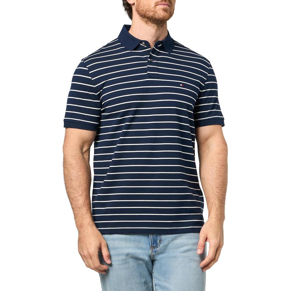 POLO PARA HOMBRE TOMMY HILFIGER 1985 REGULAR FIT MANGA CORTA MULTICOLOR - 3
