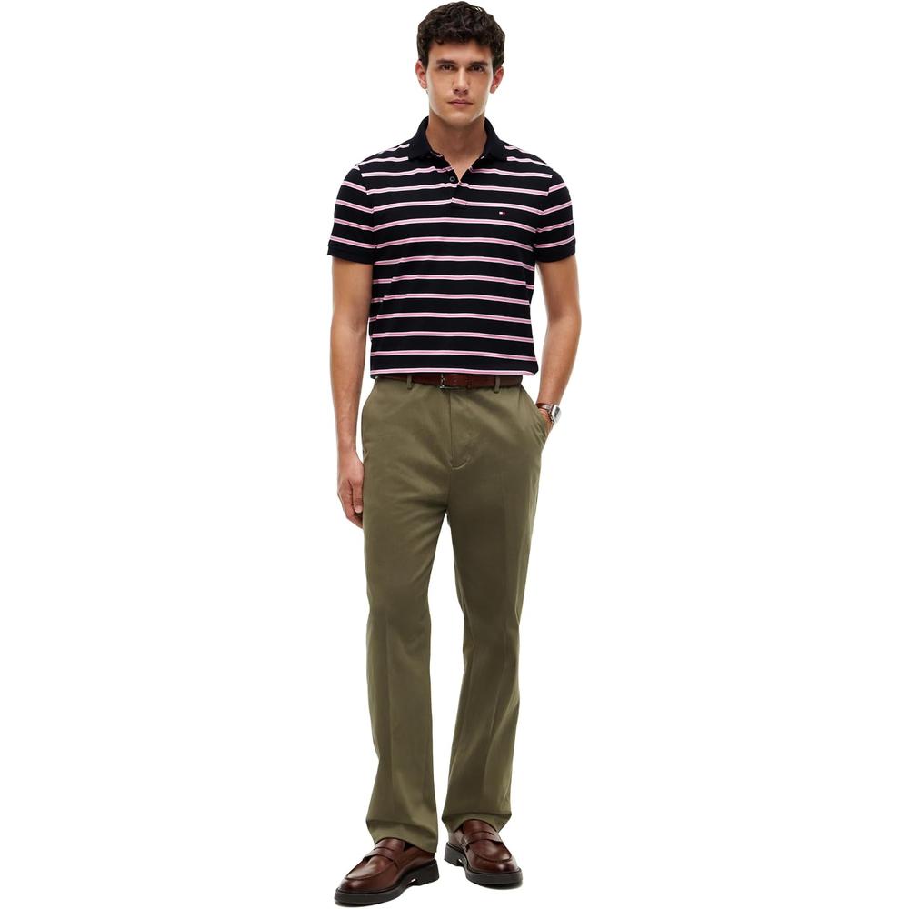 POLO PARA HOMBRE TOMMY HILFIGER 1985 REGULAR FIT MANGA CORTA MULTICOLOR - 3