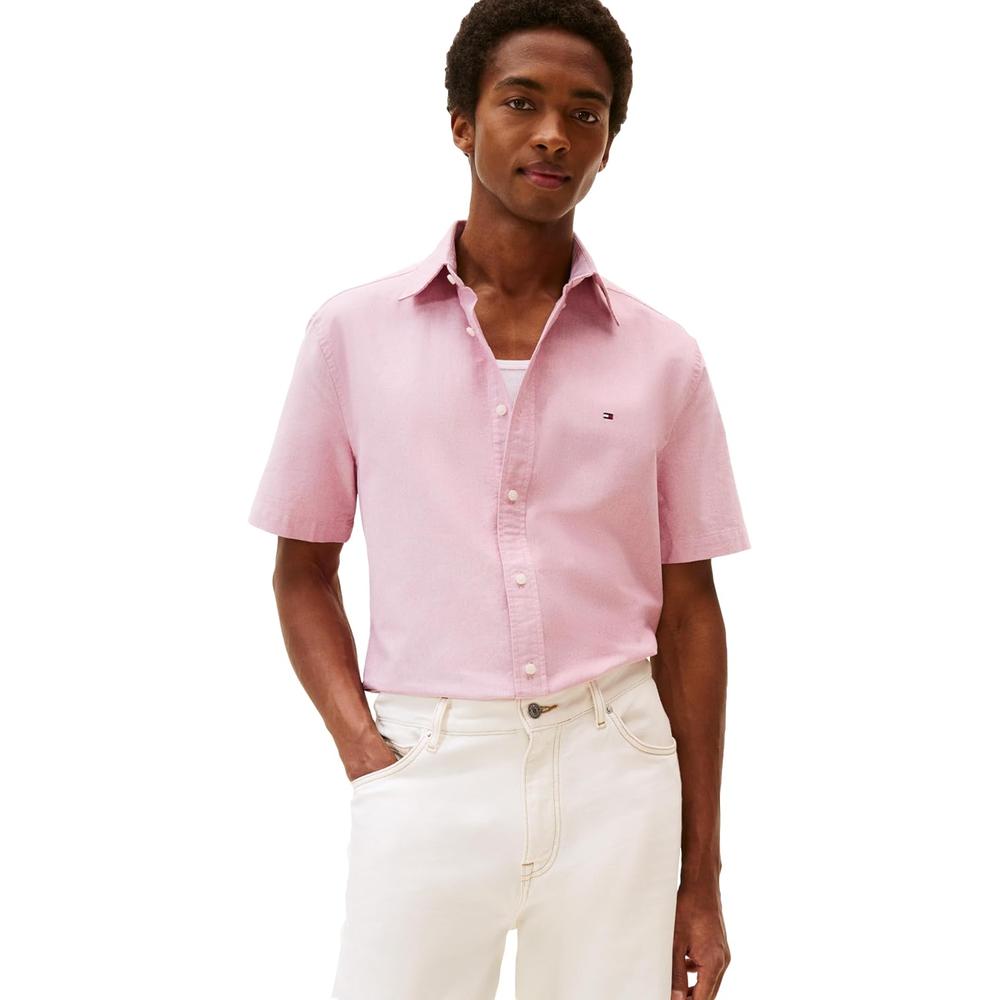 CAMISA PARA HOMBRE TOMMY HILFIGER REGULAR FIT MANGA CORTA - 1
