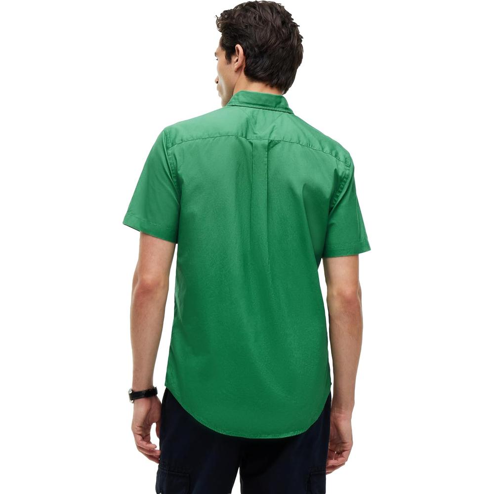 CAMISA PARA HOMBRE TOMMY HILFIGER REGULAR FIT MANGA CORTA VERDE ALASKA - 4