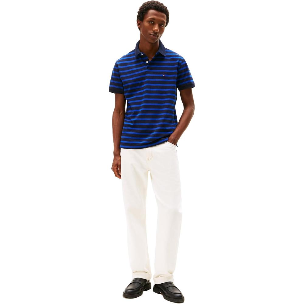 POLO PARA HOMBRE TOMMY HILFIGER CLASSIC FIT MANGA CORTA MULTICOLOR - 3