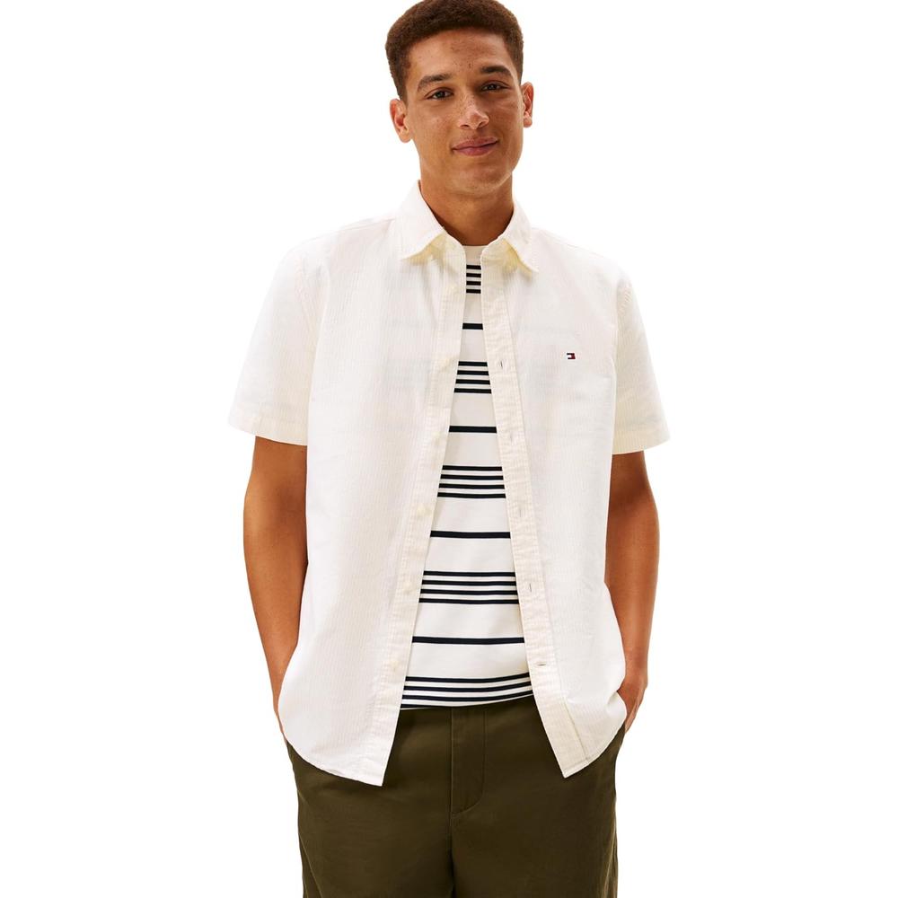 CAMISA PARA HOMBRE TOMMY HILFIGER REGULAR FIT MANGA CORTA MULTICOLOR - 1