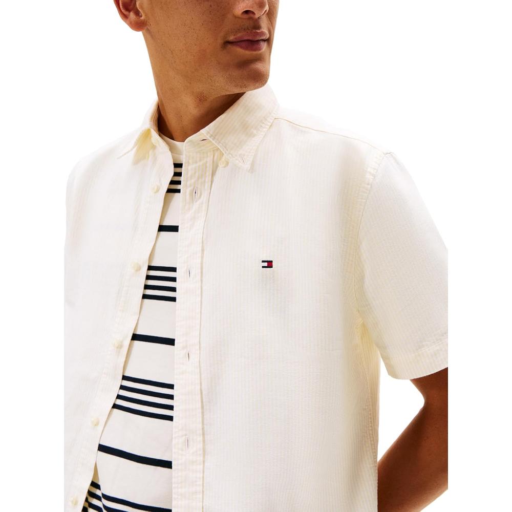 CAMISA PARA HOMBRE TOMMY HILFIGER REGULAR FIT MANGA CORTA MULTICOLOR - 3