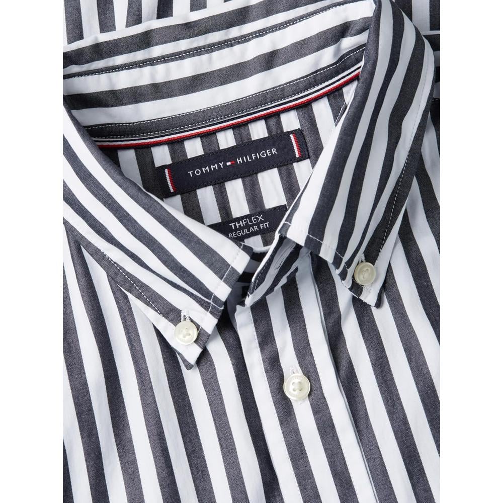 CAMISA PARA HOMBRE TOMMY HILFIGER REGULAR FIT MANGA LARGA NEGRO - 6