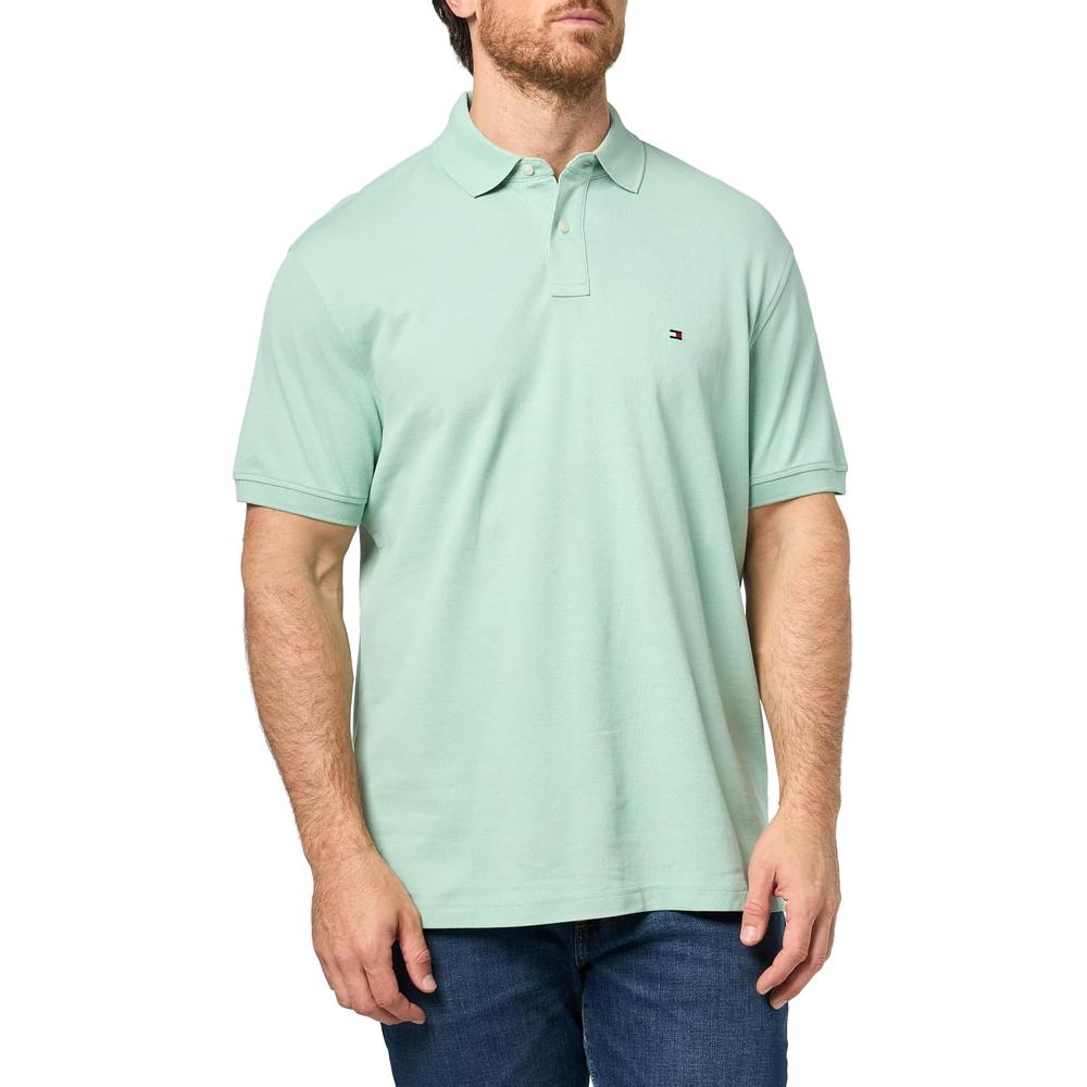 POLO PARA HOMBRE TOMMY HILFIGER CLASSIC FIT MANGA CORTA MENTA TRITURADO - 2