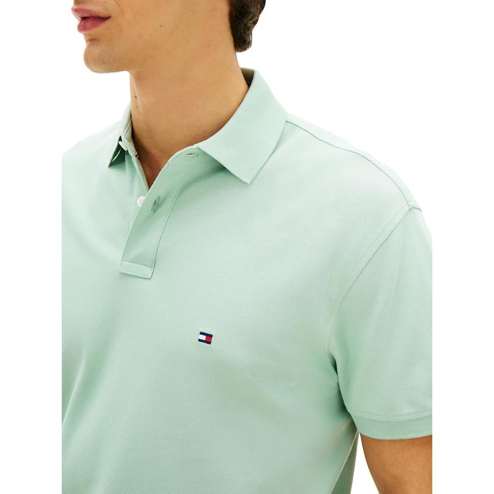 POLO PARA HOMBRE TOMMY HILFIGER CLASSIC FIT MANGA CORTA MENTA TRITURADO - 2