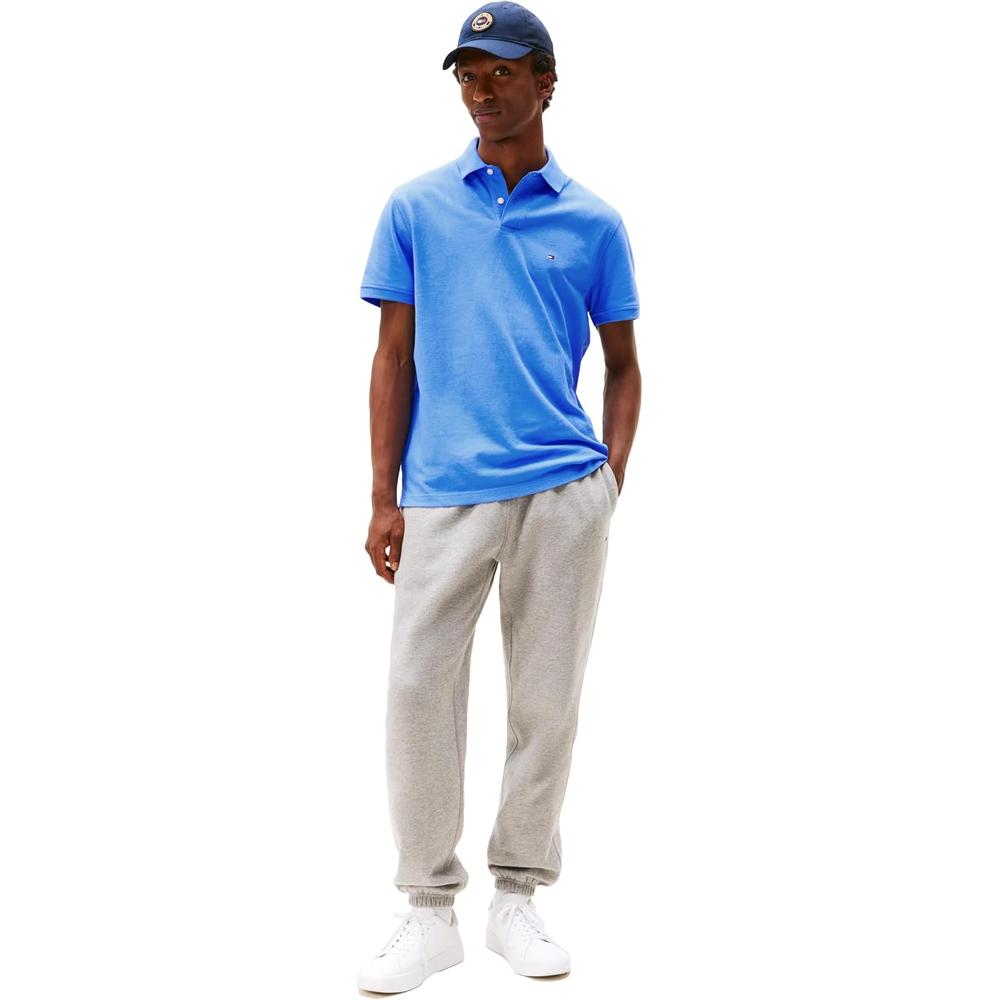 POLO PARA HOMBRE TOMMY HILFIGER CLASSIC FIT MANGA CORTA AZUL ENCANTO - 3