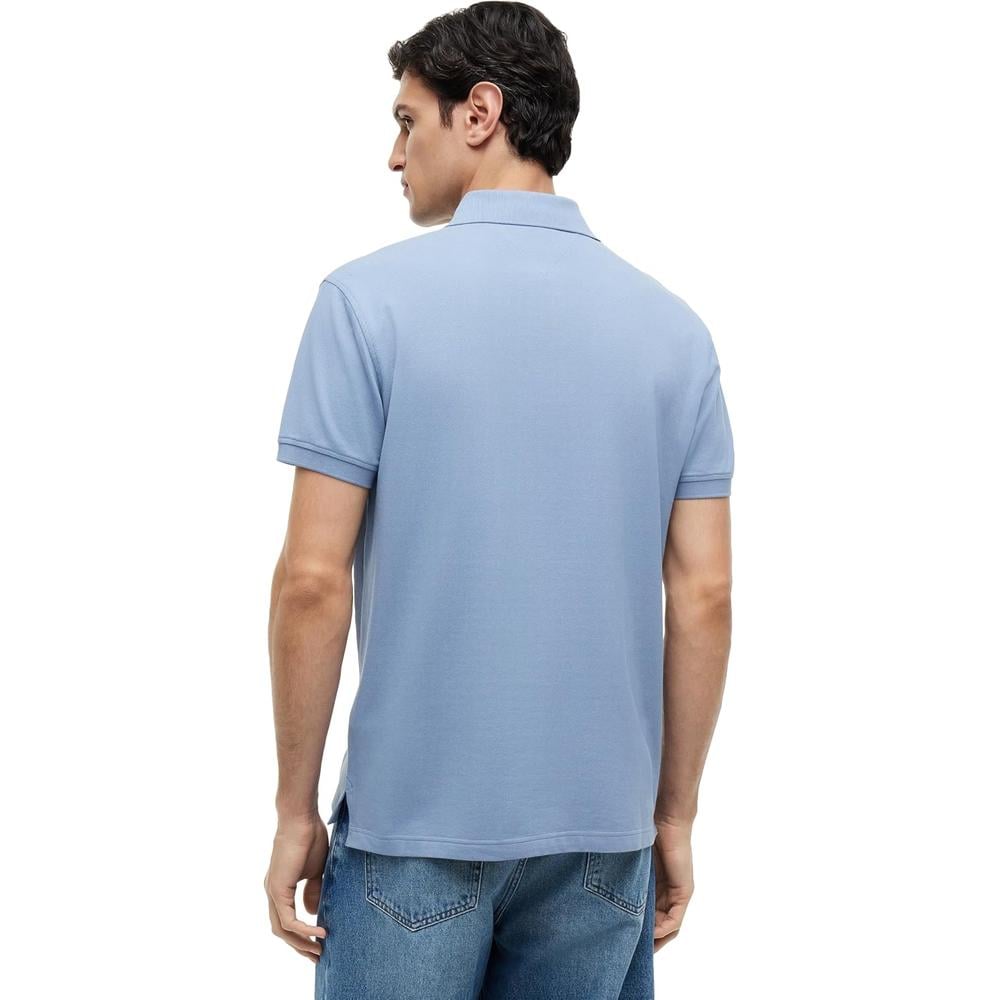 POLO PARA HOMBRE TOMMY HILFIGER CLASSIC FIT MANGA CORTA AZUL FRESCO - 4