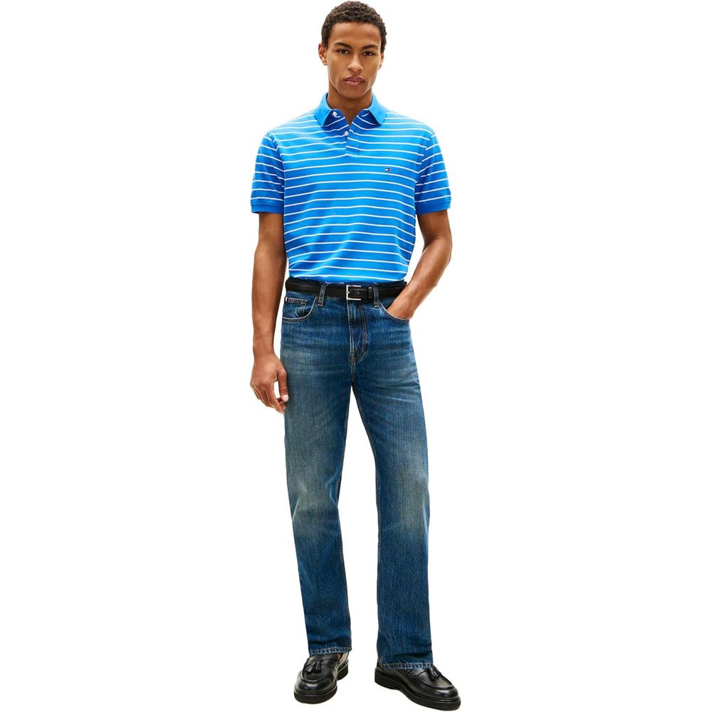 POLO PARA HOMBRE TOMMY HILFIGER CLASSIC FIT MANGA CORTA MULTICOLOR - 3