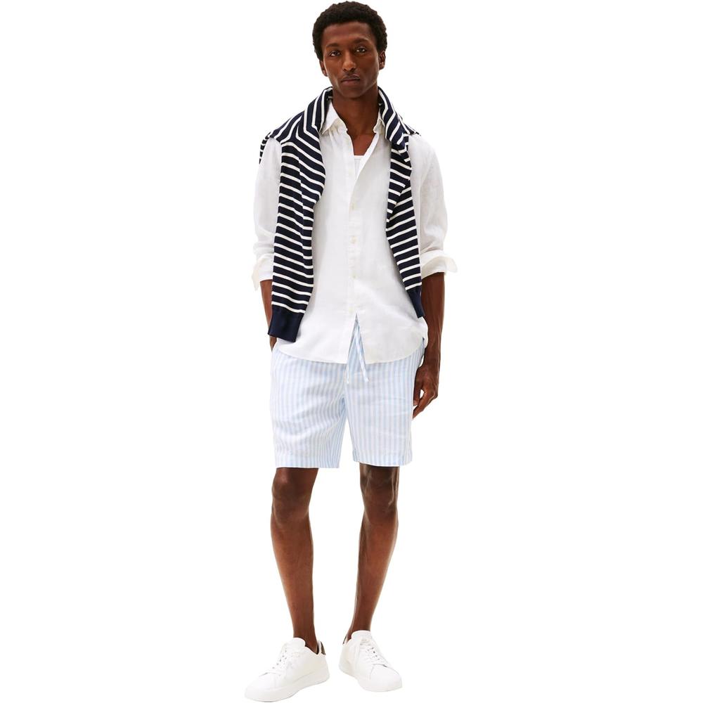 CAMISA PARA HOMBRE TOMMY HILFIGER REGULAR FIT MANGA LARGA BLANCO - 3