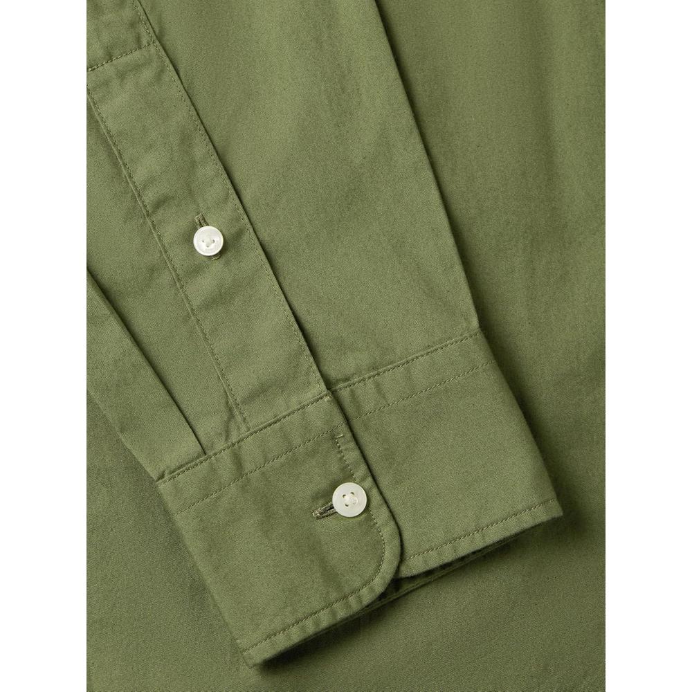 CAMISA PARA HOMBRE TOMMY HILFIGER REGULAR FIT MANGA LARGA VERDE ALCACHOFA OSCURO - 5