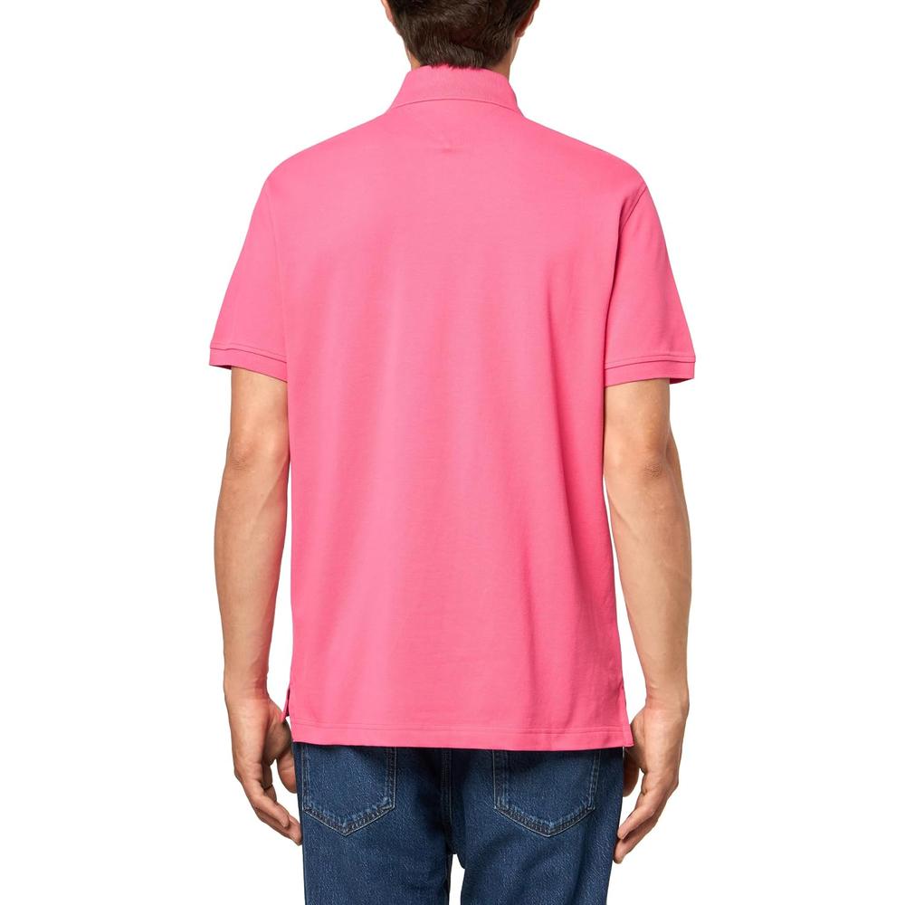 POLO PARA HOMBRE TOMMY HILFIGER CLASSIC FIT MANGA CORTA ROSA ALERTA - 2