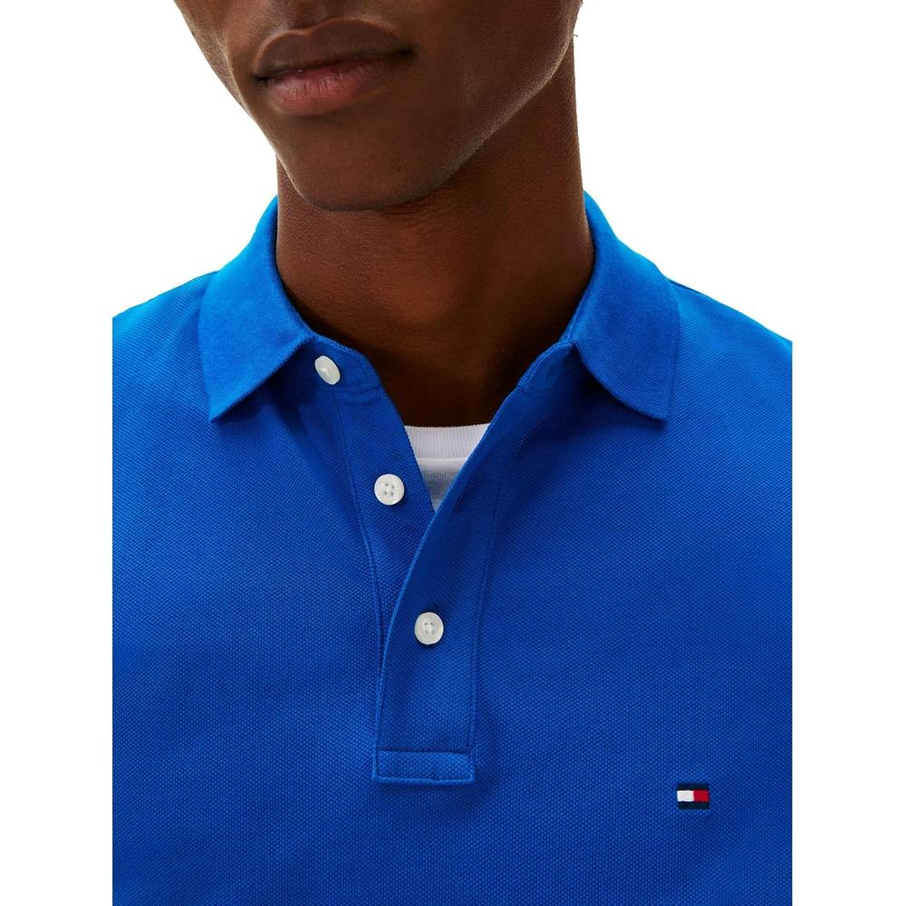 POLO PARA HOMBRE TOMMY HILFIGER 1985 SLIM FIT MANGA CORTA ÍNDIGO VIBRANTE - 2