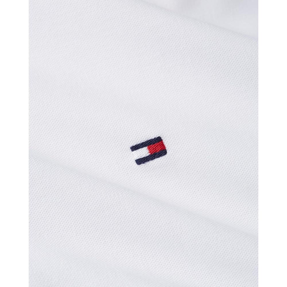 POLO PARA HOMBRE TOMMY HILFIGER REGULAR FIT MANGA CORTA BLANCO CON DETALLE - 5