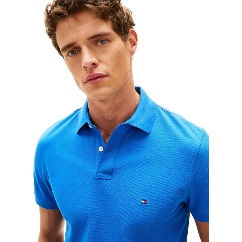 POLO PARA HOMBRE TOMMY HILFIGER 1985 REGULAR FIT MANGA CORTA AZUL ÓRBITA - 2