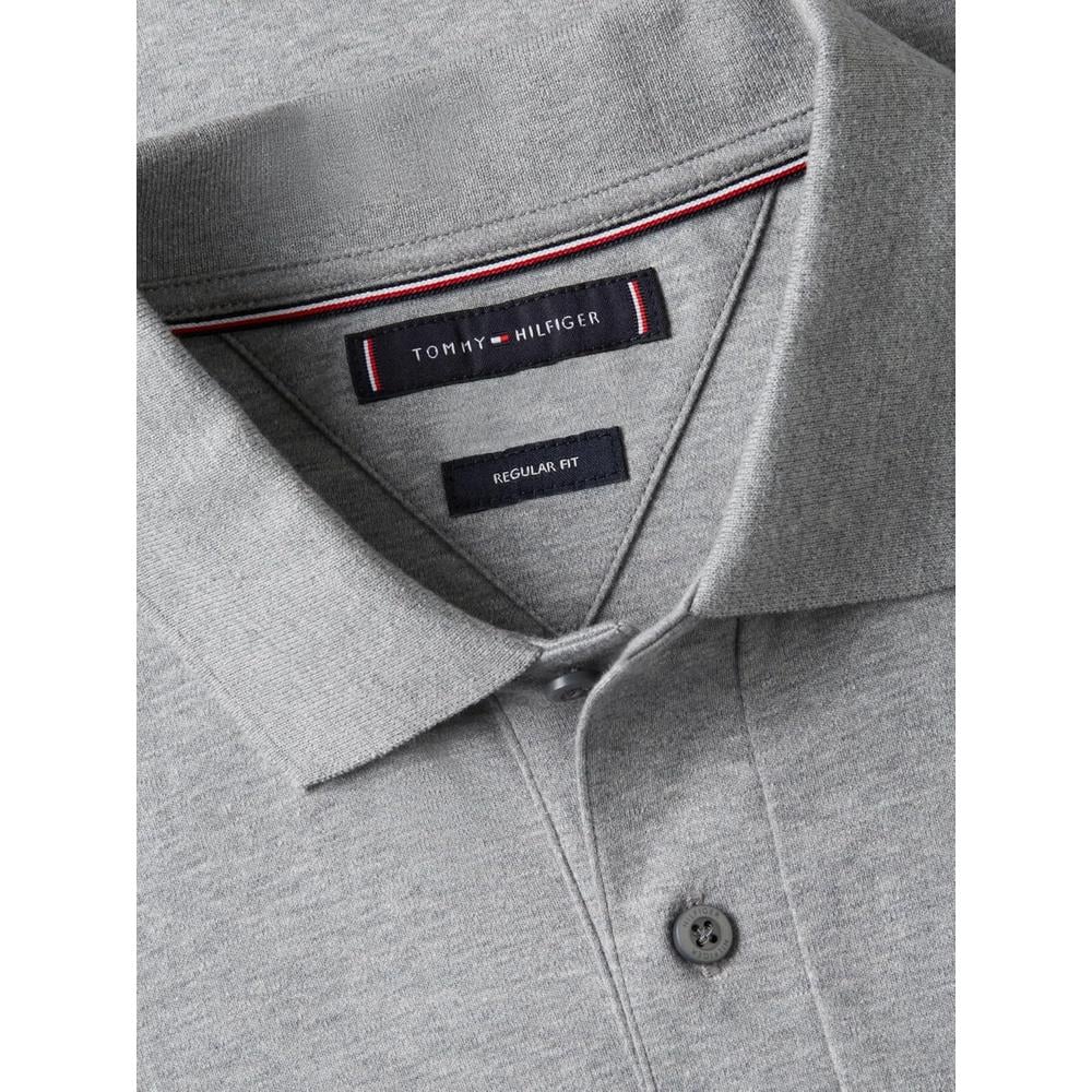 POLO PARA HOMBRE TOMMY HILFIGER REGULAR FIT MANGA CORTA GRIS MEDIO JASPEADO - 5
