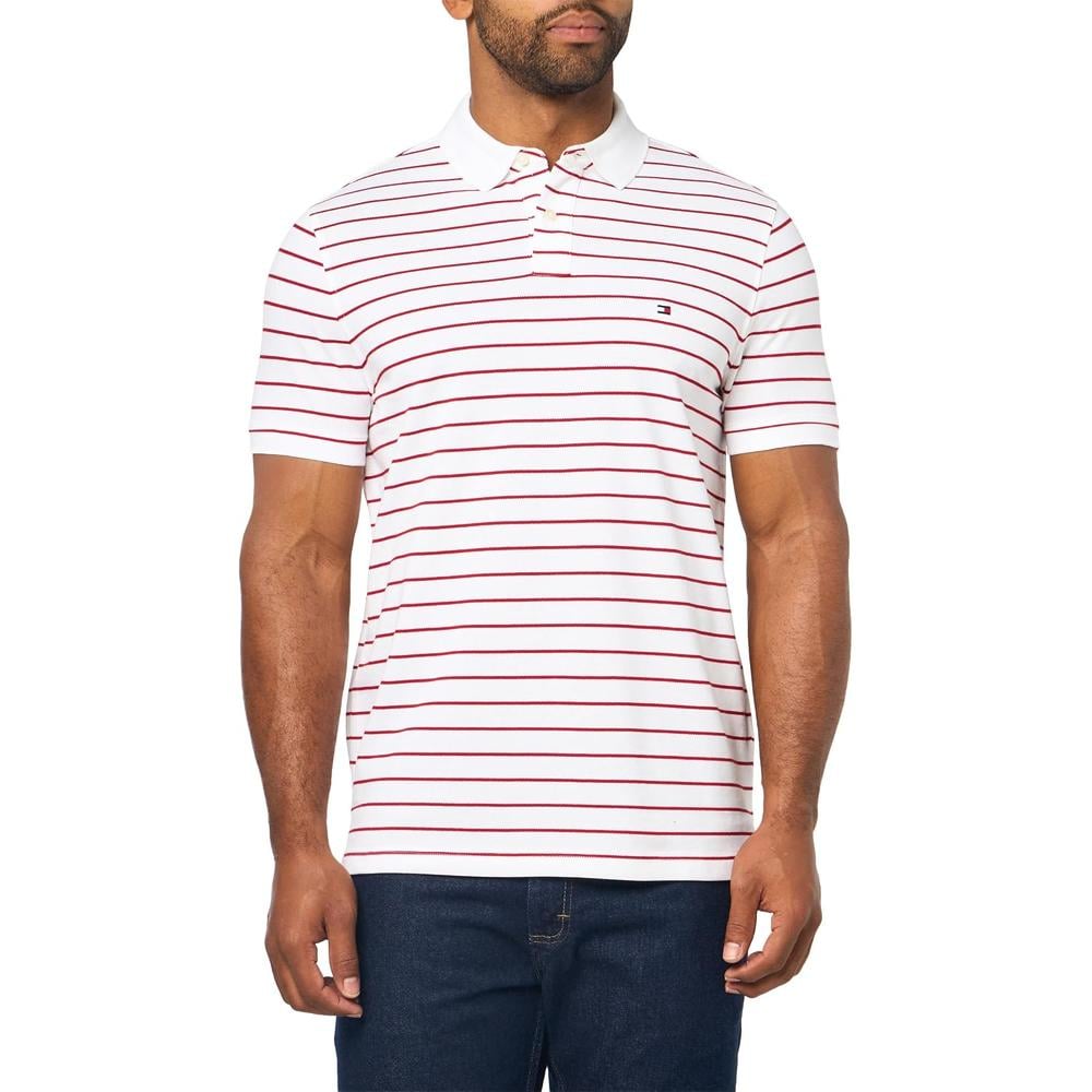 POLO PARA HOMBRE TOMMY HILFIGER 1985 REGULAR FIT MANGA CORTA MULTICOLOR - 1